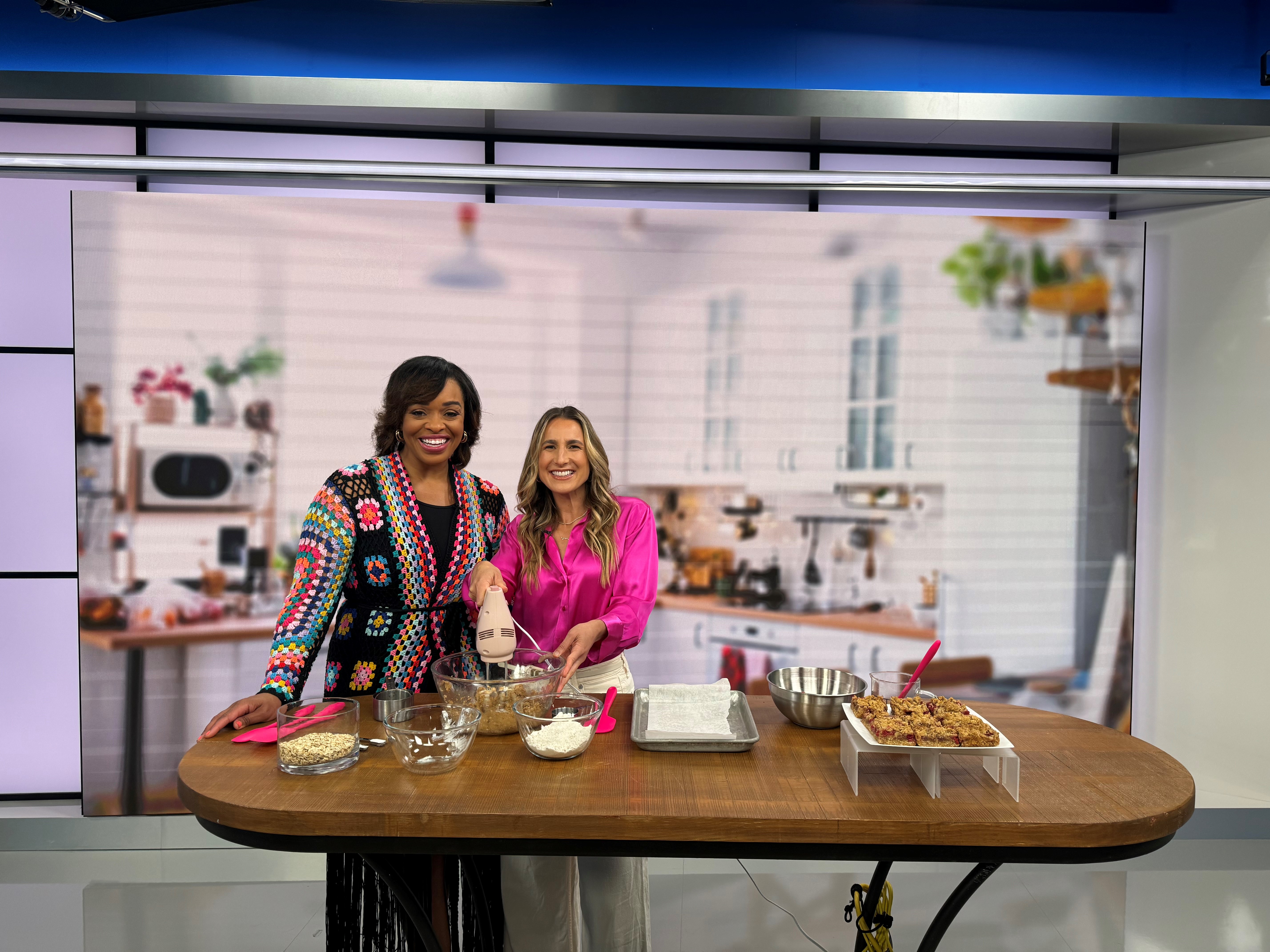 Bake delicious gluten & dairyfree Raspberry Jam Bars for your 4th of