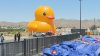 ‘World's largest rubber duck' lands in Lake Elsinore for Fourth of July
