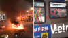 Street takeovers escalate in downtown LA with cars set ablaze, bus vandalized