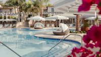 A cool new pool debuts at an elegant Pasadena property