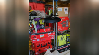 Authorities recovered $800,000 worth of stolen merchandise in Compton.