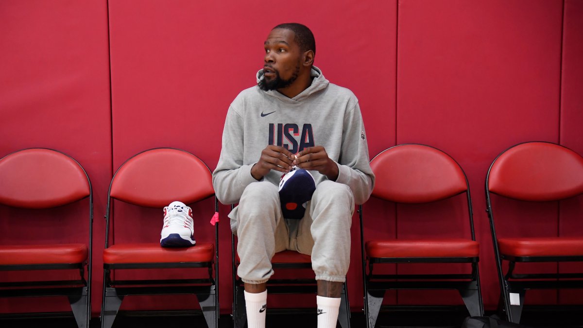 Kevin Durant out for Team USA’s exhibition vs. Canada with calf injury