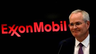 Darren Woods, chairman and chief executive officer of Exxon Mobil Corp.,