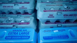 Egg prices are once again rising as bird flu limits supply