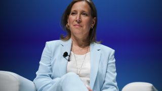 CEO Youtube Susan Wojcicki speaks during the ‘What Matters Next’ session during the Cannes Lions Festival 2018 on June 19, 2018 in Cannes, France.