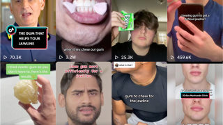 Gen Z boys are using hard gum to try and chisel their jawlines—dentists say it may do ‘more harm than good’