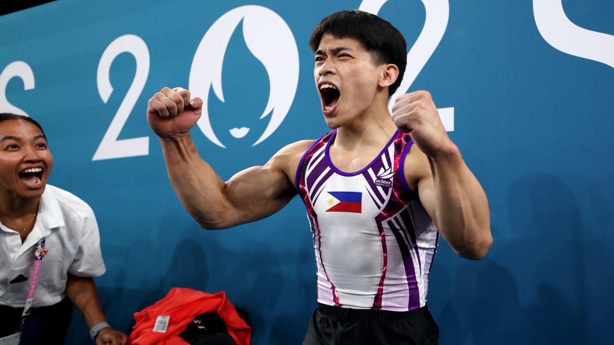 Philippines gold medal gymnast Carlos Yulo to receive house, cash, free