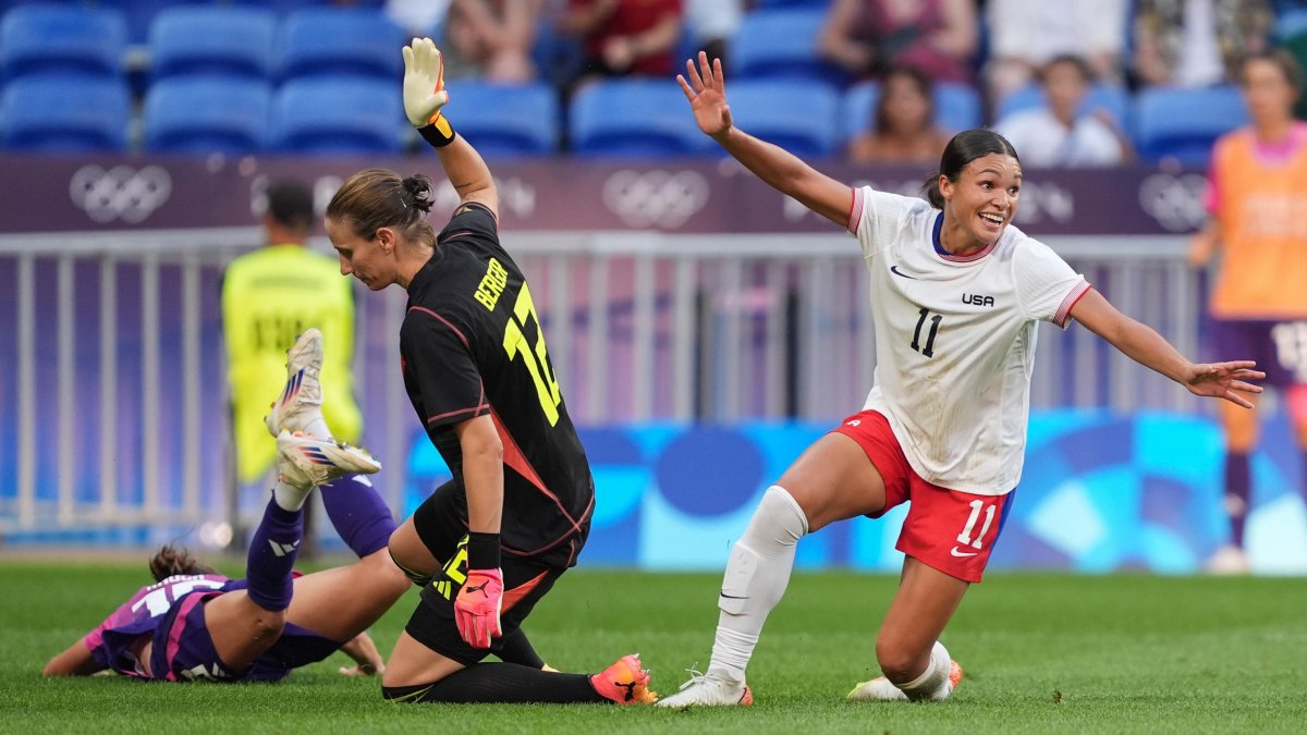 USWNT defeats Germany 1-0 in soccer semifinal at 2024 Olympics – NBC Los Angeles