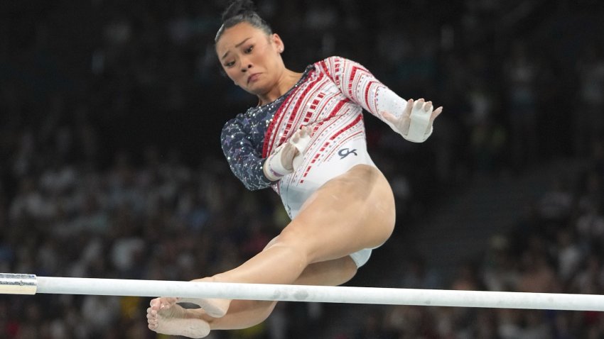 HIGHLIGHTS: Suni Lee shines on bars in women's individual all-around