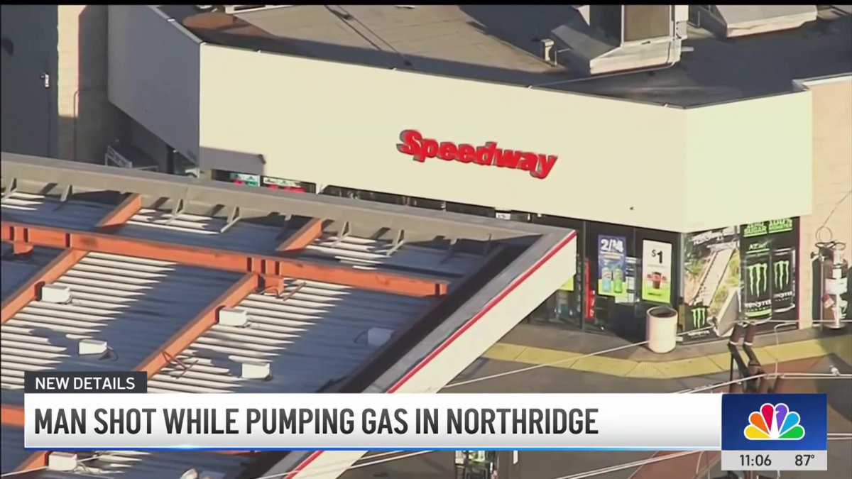 Man shot while pumping gas in Northridge – NBC Los Angeles