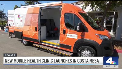 New mobile health clinic launches in Costa Mesa