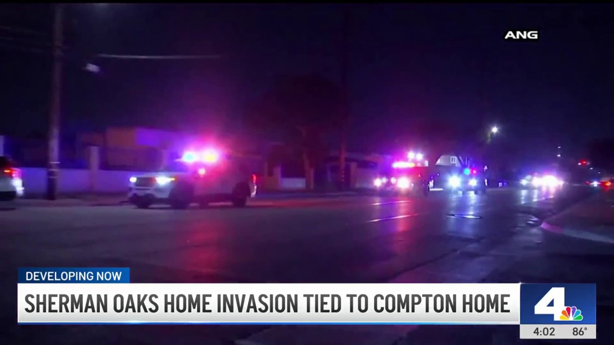 Sherman Oaks home invasion ends with 4 arrests in Compton – NBC Los Angeles