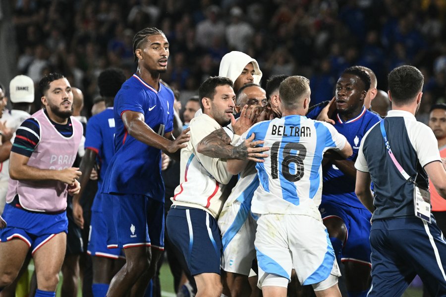 France and Argentina teams