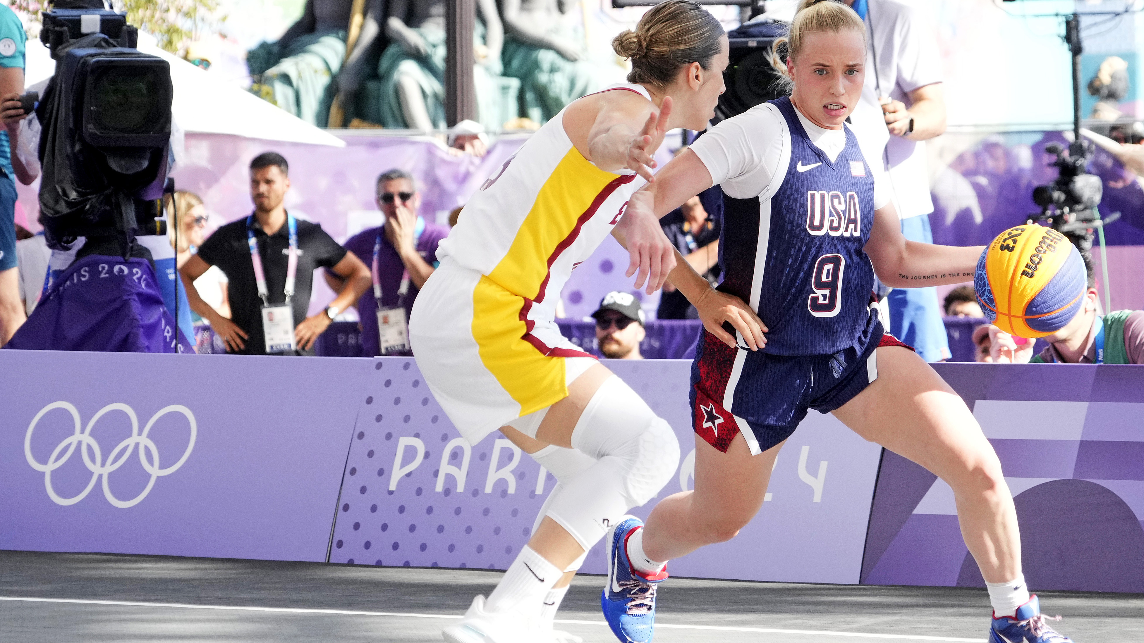 Team USA’s women’s 3×3 basketball wins bronze at 2024 Olympics NBC