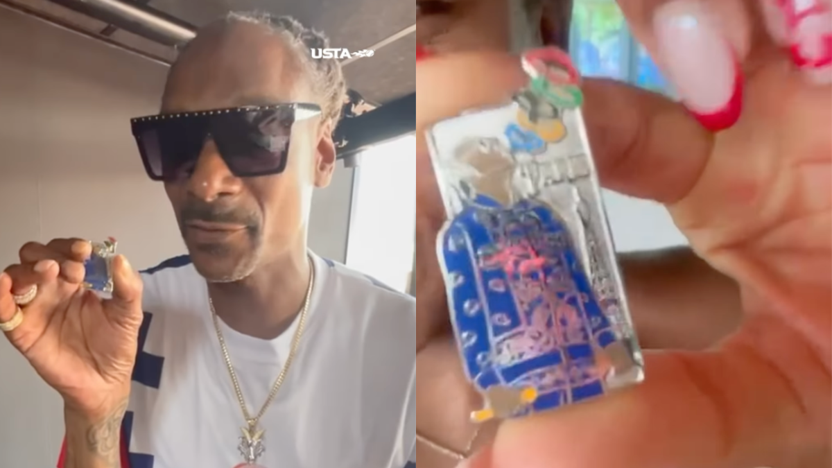 Snoop Dogg gives tennis star Coco Gauff custom Olympics pin – NBC Los ...