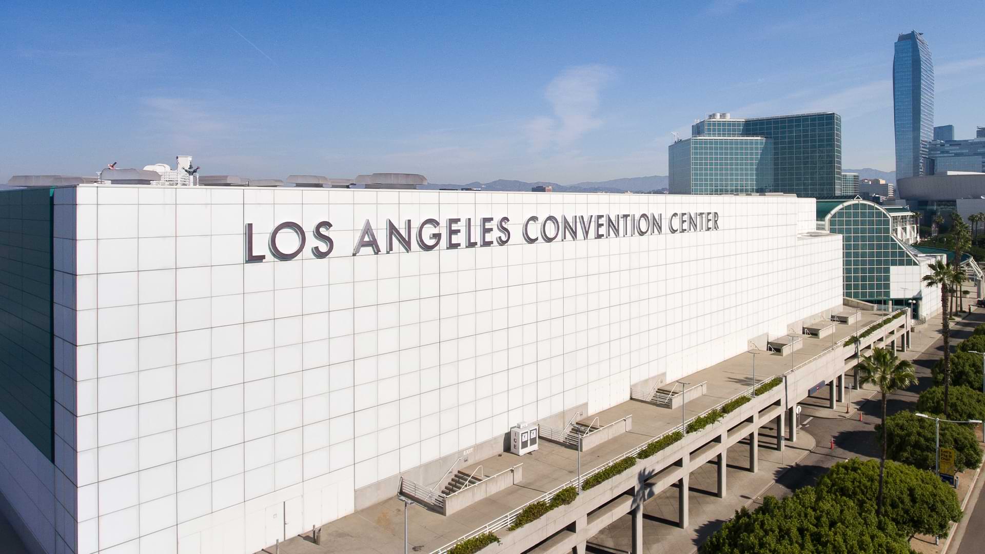 One of the largest buildings of its kind in the country, the Los Angeles Convetion Center will host fencing, judo, table tennis, taekwondo and wresting at the 2028 Olympics. It housed the main press headquarters for the 1984 Olympics.