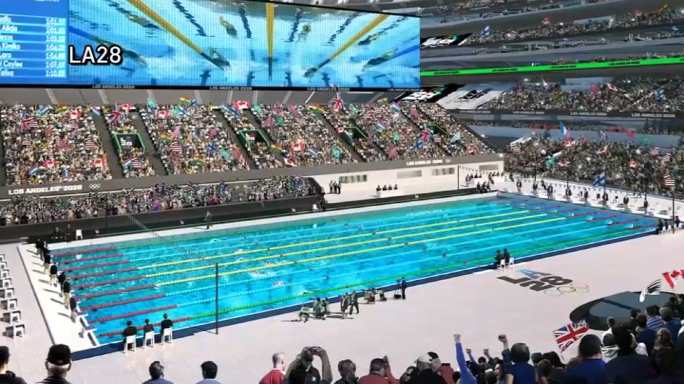 SoFi Stadium Prepares For Splashy Debut In 2028 Olympics NBC Los Angeles sofi-stadium-prepares-for-splashy-debut-in-2028-olympics-nbc-los-angeles