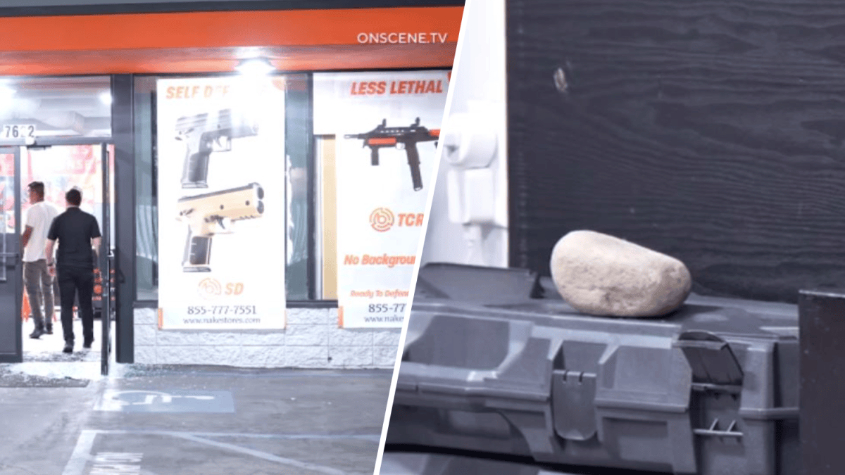 Van Nuys self-defense weapons store burglarized again – NBC Los Angeles