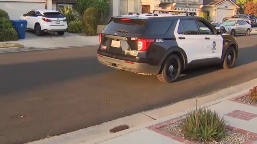 Police at the scene of a break-in Friday Aug. 30, 2024 in Winnetka.