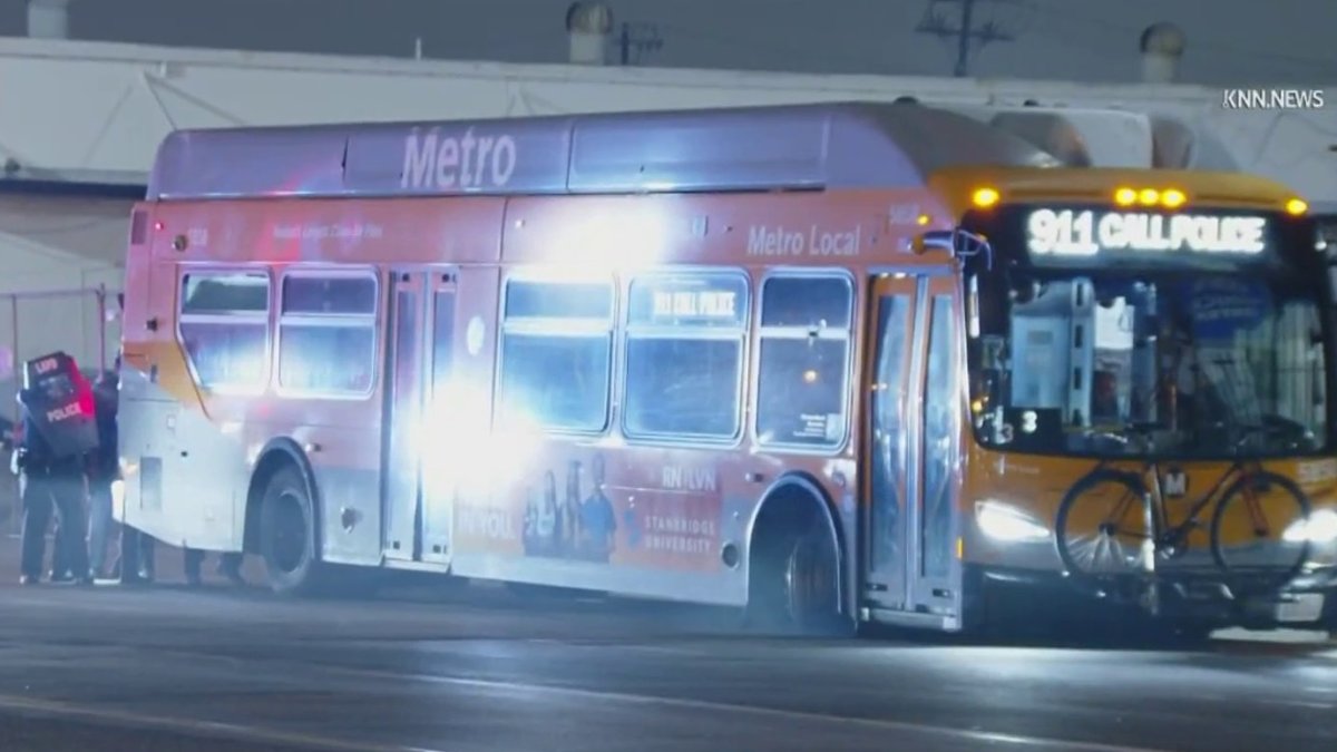 Accused LA Metro bus hijacker charged with murder, kidnapping – NBC Los Angeles