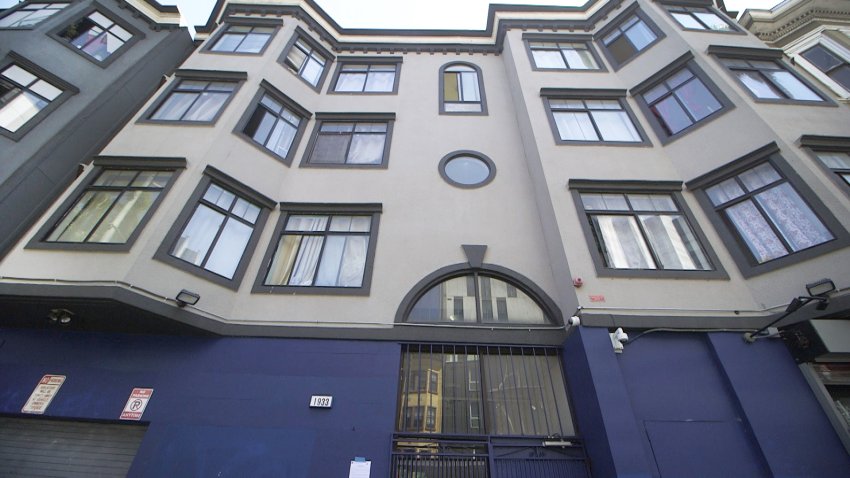 This apartment building in San Francisco’s Mission District was built after 1979 and not covered by the city’s rent control.