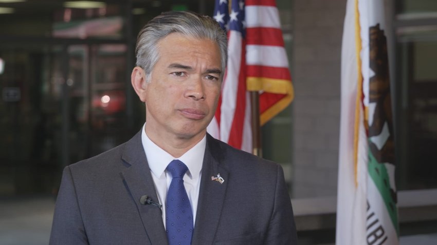 California Attorney General Rob Bonta discusses Michelle Mack’s case in an interview on Feb. 16, 2024.