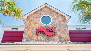 The exterior of a Red Lobster restaurant on May 20, 2024 in Austin, Texas. 