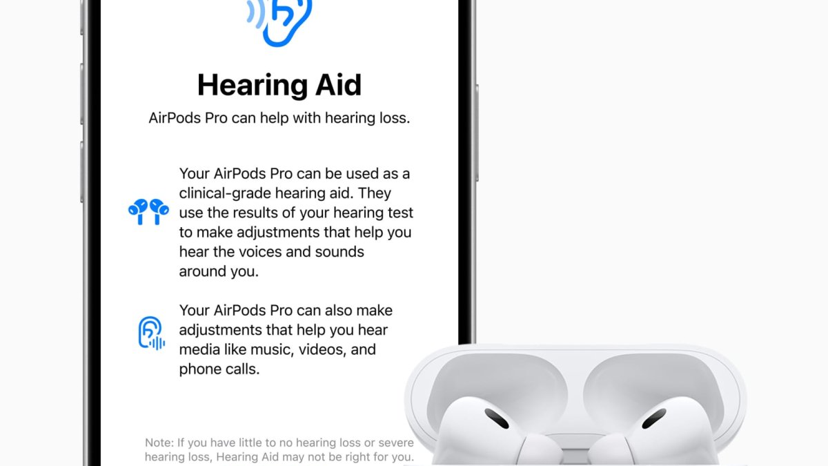 Apple turning AirPods into hearing aids underscores effort to crack