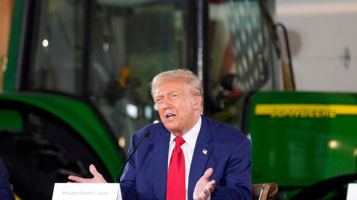 Trump threatens ‘200 tariff’ if John Deere moves production to Mexico