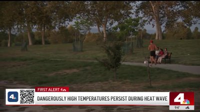 Temperatures reach 113 degrees in parts of the San Fernando Valley