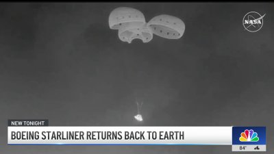 Boeing Starliner returns back to Earth