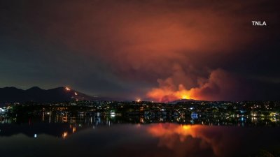 Timelapse video shows spread of Airport Fire