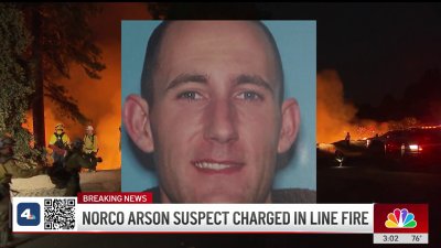 9 charges filed against arson suspect in Line Fire