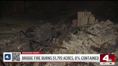 Holistic center consumed by Bridge Fire flames in Wrightwood