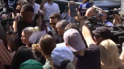 Justin Timberlake arrives at Long Island court DWI plea hearing