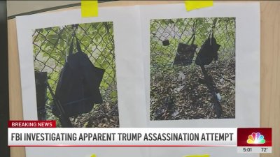 FBI investigating apparent Trump assassination attempt