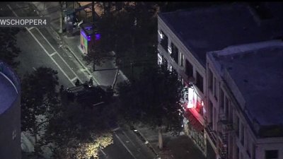 SWAT standoff with murder suspect in downtown LA