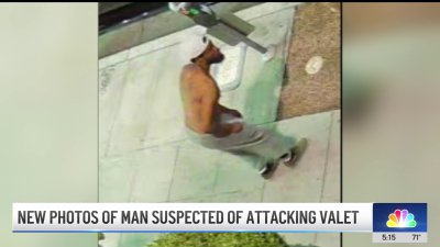 Man who attacked valet in West Hollywood remains on the loose