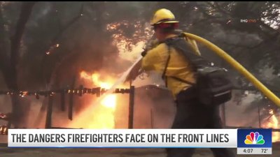 Nearly 20 firefighters injured while battling Airport Fire