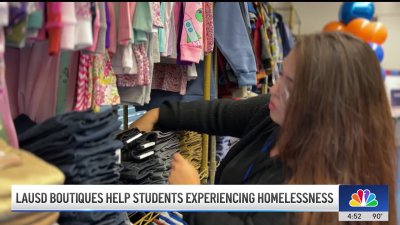 LAUSD opens boutiques to help unhoused students