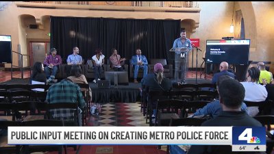 Metro holds community meeting on new transit system police force