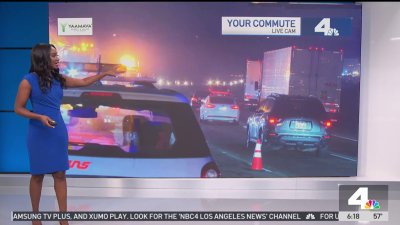 Big rig crash causes major traffic delays on 210 Freeway in Azusa