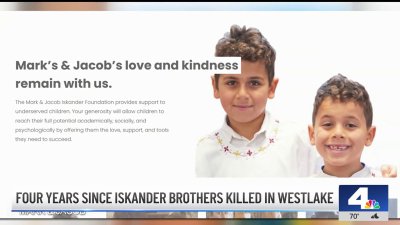 Four year anniversary of Iskander brothers killed in Westlake