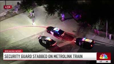 Security guard stabbed on Metrolink train near Acton