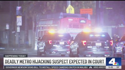 Deadly Metro hijacking suspect expected in court