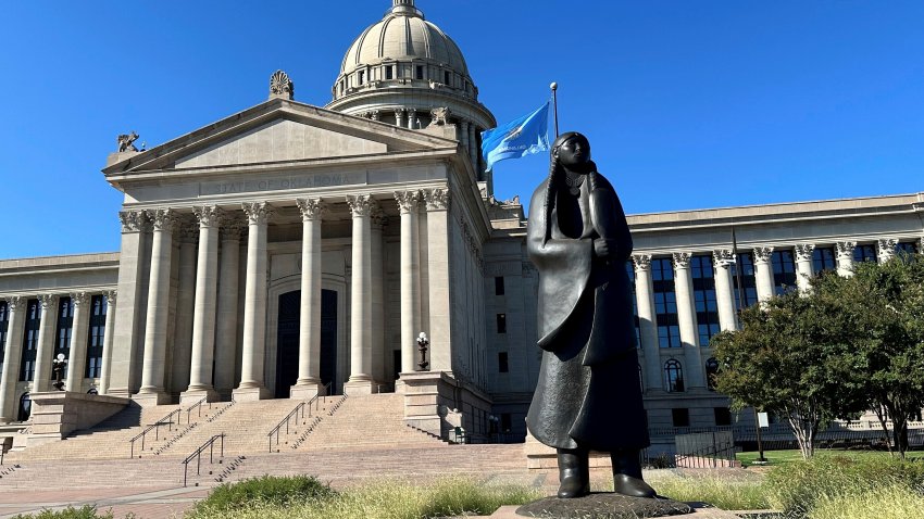 The Oklahoma State Election Board Office inside the state Capitol