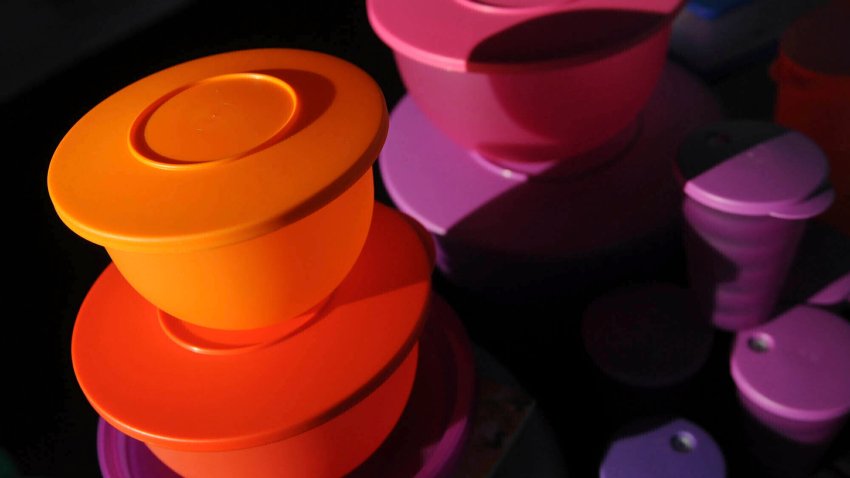 Colorful Tupperware products