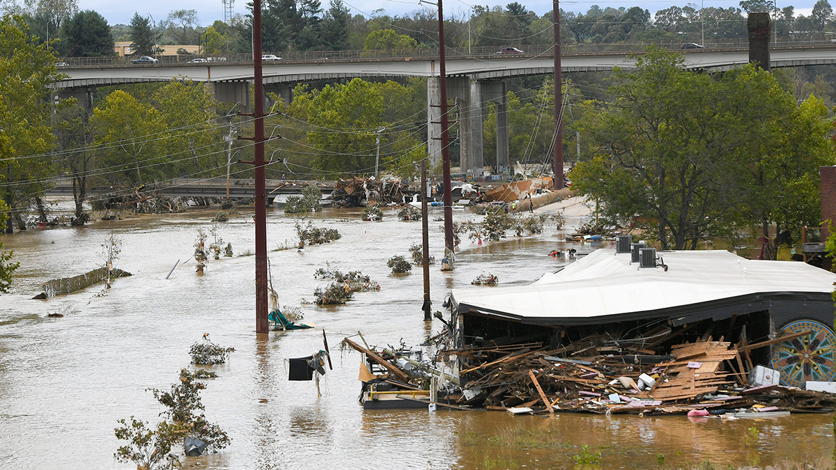 Supplies on way to North Carolina communities hit hard by Helene NBC