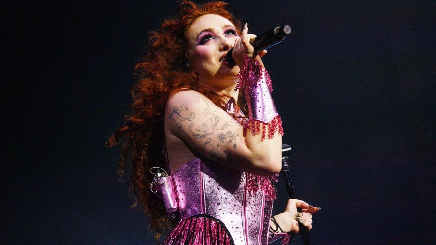 LONDON, ENGLAND – SEPTEMBER 21: Chappell Roan performs during her ‘Midwest Princess Tour’ at the Brixton Academy on September 21, 2024 in London, England. (Photo by Jim Dyson/Getty Images)
