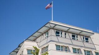 U.S. Wmbassy in Berlin, Germany.